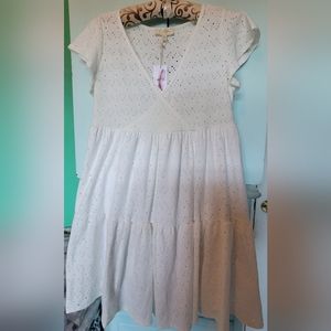 Jessica simpson white summer dress